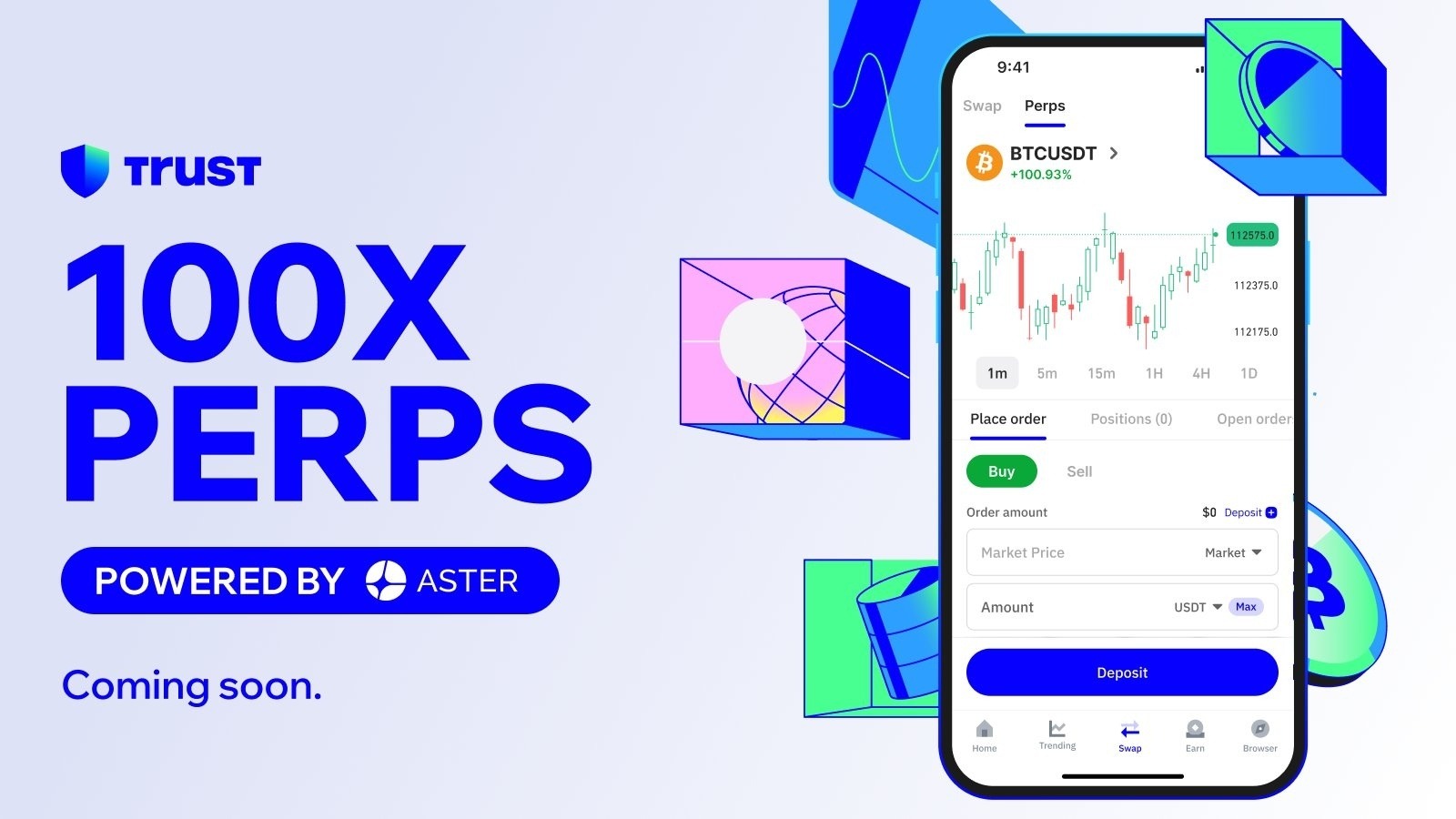 آغاز معاملات اهرم‌دار در تراست ولت با همکاری صرافی استر