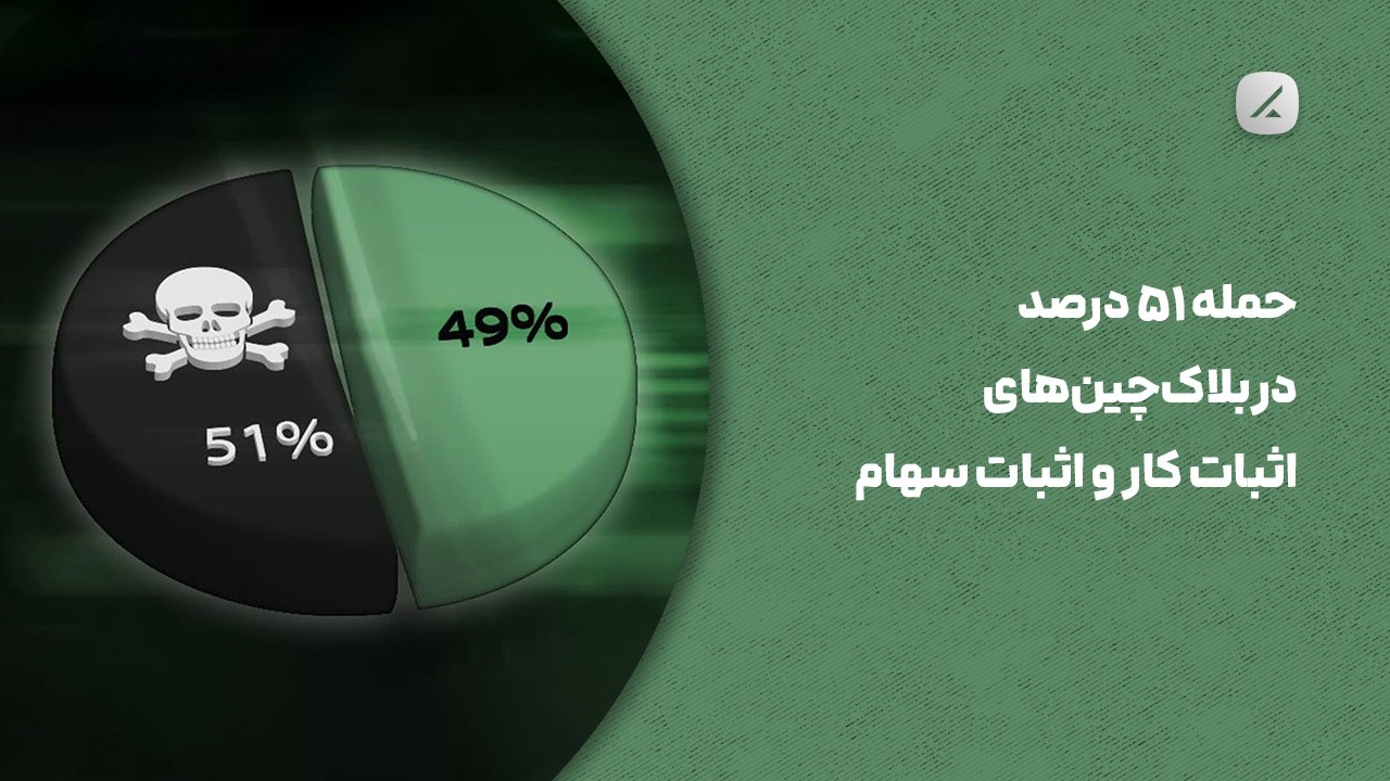 حمله ۵۱ درصد در بلاک‌چین‌های اثبات کار و اثبات سهام